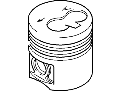 Ford 4S4Z-6108-A Piston