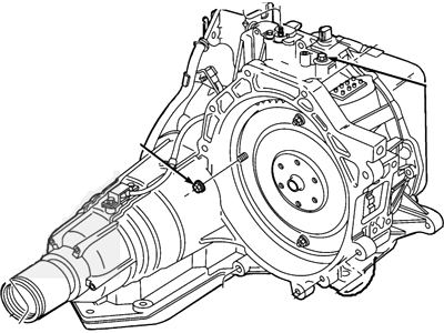 Ford 5F1Z-7000-CA Automatic Transmission Assembly