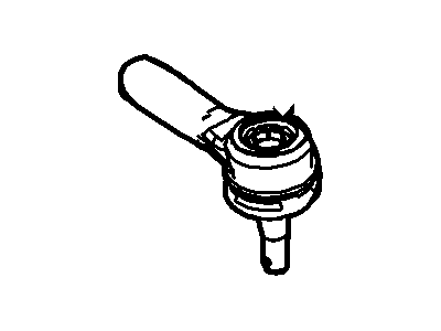Ford 5M6Z-3A130-AA Outer Tie Rod
