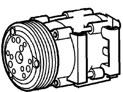 Ford 1L2Z-19703-EA Compressor