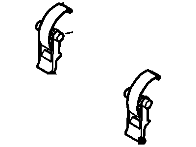 Ford 5L1Z-9628-AA Lower Tray Clamp