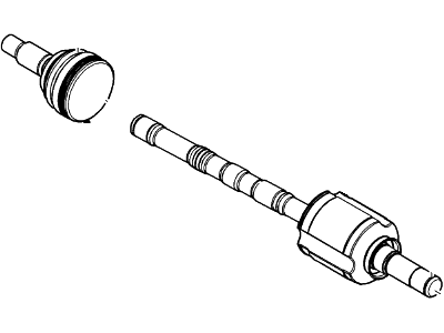 Ford 7T4Z-3A427-B Front Axle Shaft