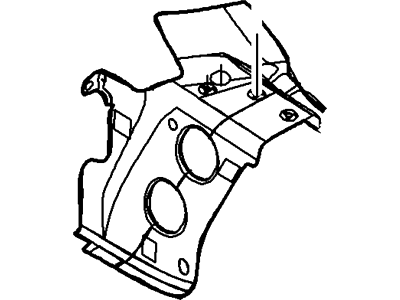 Ford AG1Z-16D118-A Upper Brace