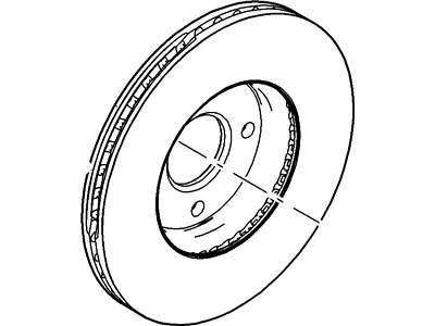 Ford 4S4Z-1125-A Rotor