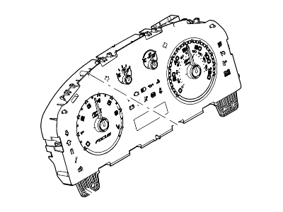 Ford 9S4Z-10849-A Instrument Cluster