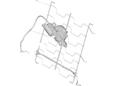 Ford BK2Z-6164842-A Lumbar Adjuster