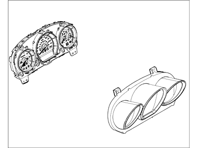Ford BE9Z-10849-CB Instrument Cluster