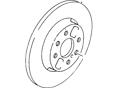 Ford F1CZ-2C026-B Rotor