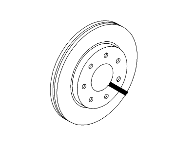 Ford 5L3Z-1125-AA Rotor Assembly