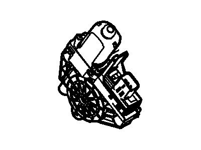 Ford 7T4Z-7823394-B Window Motor