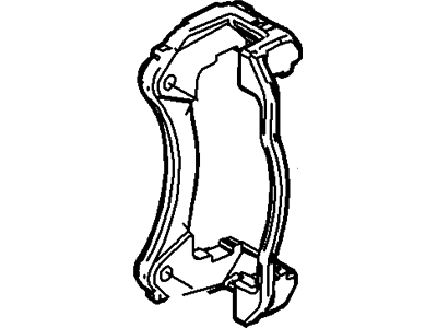 Ford 6L2Z-2B134-A Caliper Support