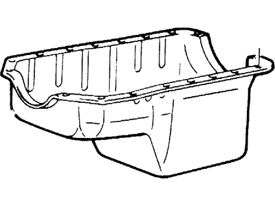 Ford F68Z-6675-AB Oil Pan