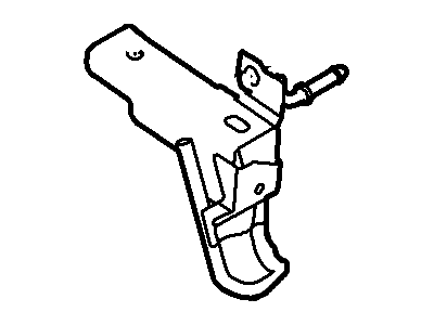 Ford BB5Z-17A954-B Tow Hook