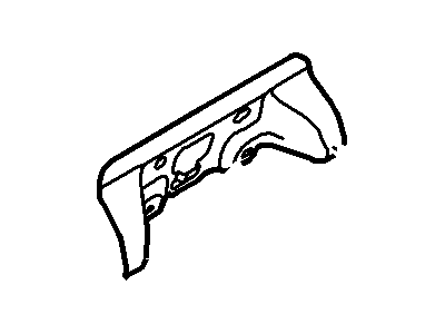 Ford BE8Z-58431F78-A Mount Bracket