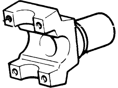 Ford E8TZ-4851-A Companion Flange