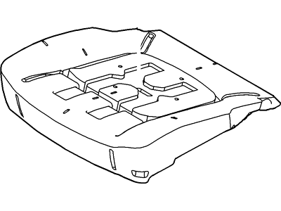 Ford BC3Z-25632A22-C Seat Cushion Pad