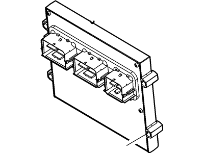 Ford 7L3Z-12A650-GPC Module - Engine Control - EEC V