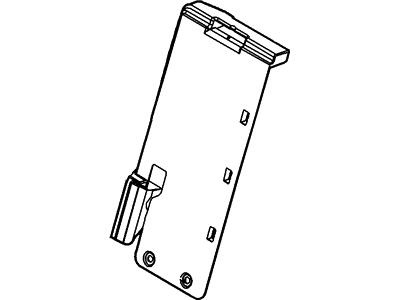 Ford 7T4Z-7861047-A Back Panel Cover