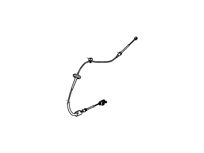 Ford 1L2Z-7E395-AC Shift Control Cable