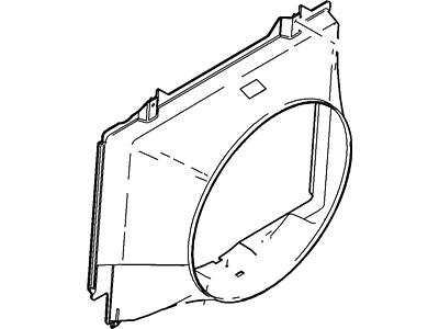 Ford 5C2Z-8146-BA Fan Shroud