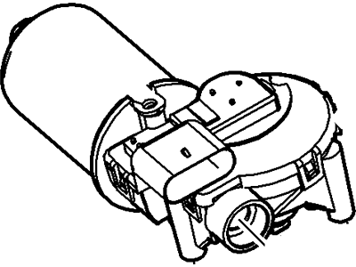 Ford 6S4Z-17508-AARM Motor Assembly - Wiper