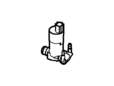 Ford CV6Z-17664-B Motor And Pump Assembly