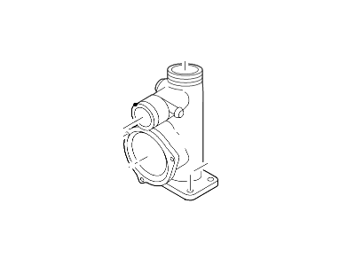 Ford XW4Z-8592-AA Thermostat Housing
