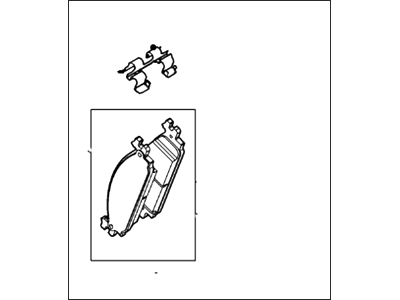 Ford BB5Z-2001-A Kit - Brake Lining