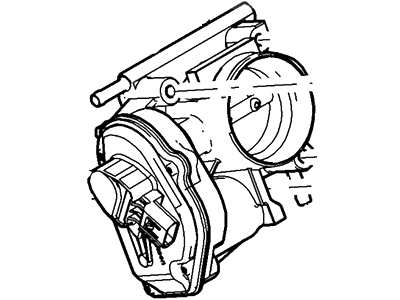 Ford 5M6Z-9E926-CA Throttle Body