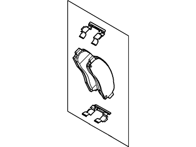 Ford 6L5Z-2001-B Kit - Brake Shoe