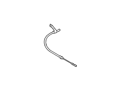 Ford YL8Z-2A635-AB Rear Cable