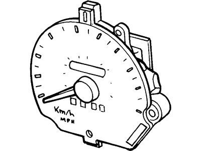 Ford F8CZ-17255-CA Speedometer Head