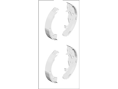 Ford 8V5Z-2200-A Brake Shoes