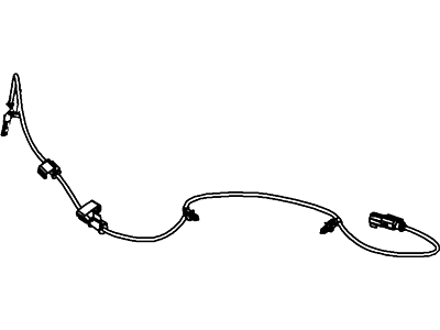 Ford CT4Z-2C190-AB Rear Speed Sensor