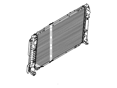 Ford 8L8Z-8005-B Radiator Assembly