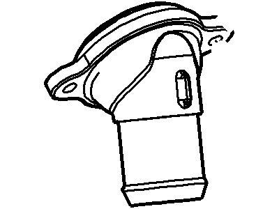 Ford BR3Z-8592-Q Outlet Tube