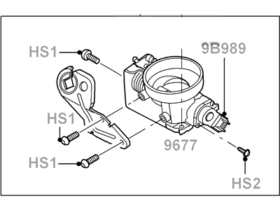 Ford 2L8Z-9E926-BB Throttle Body