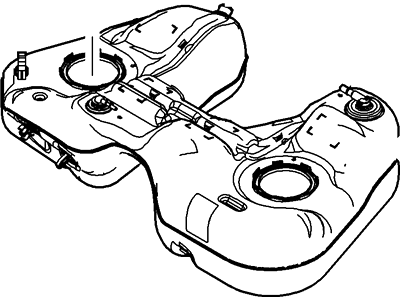 Ford AG1Z-9002-A Fuel Tank