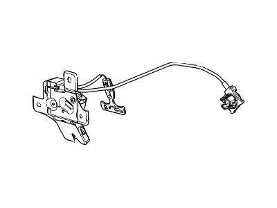 Ford 7E5Z-5443200-A Lock Assembly