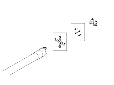 Ford 8C2Z-4602-C Drive Shaft