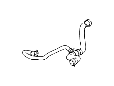 Ford 9T1Z-8260-C Upper Hose