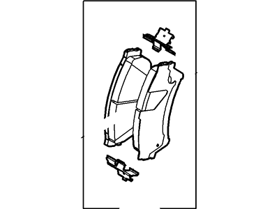 Ford 9E5Z-2001-A Kit - Brake Lining