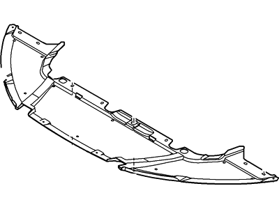 Ford CP9Z-8310-A Lower Deflector