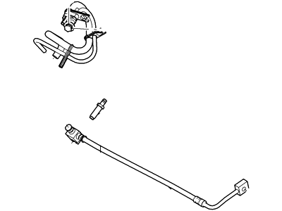 Ford 6C2Z-2A442-CB Brake Hydraulic Hose