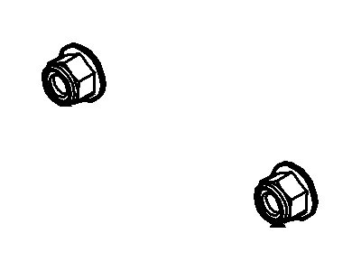 Ford 6L8Z-2N283-AA Master Cylinder Nut