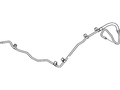 Ford 9T1Z-3A713-B Lower Return Hose