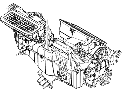 Ford 9S4Z-19B555-A Evaporator Assembly