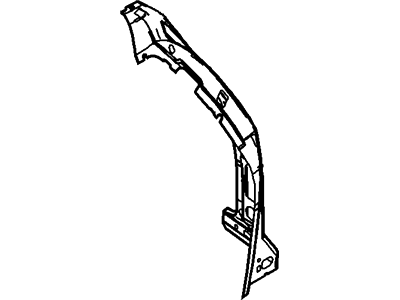 Ford 1L2Z-7841038-AB Rear Corner Pillar