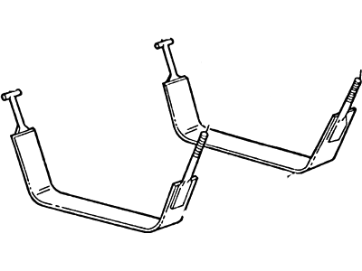 Ford D7UZ9054D Fuel Tank Strap