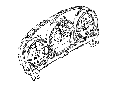 Ford AA5Z-10849-HB Instrument Cluster